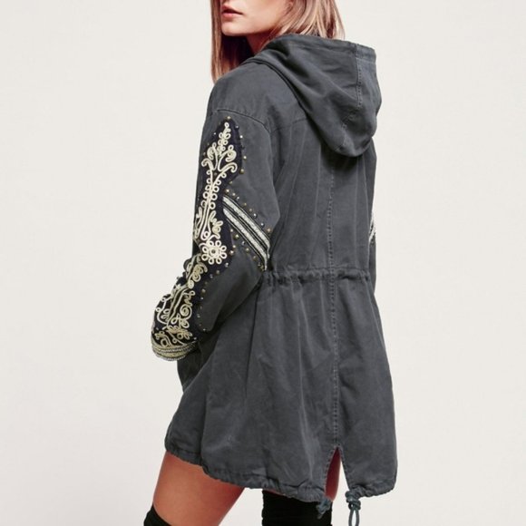 COPY - Free People Golden Quills Military Parka - Picture 6 of 6